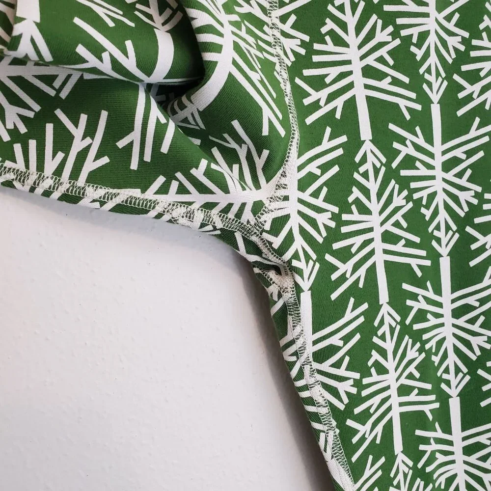 Pact Birch Tree 100% organic cotton kids holiday pajama set